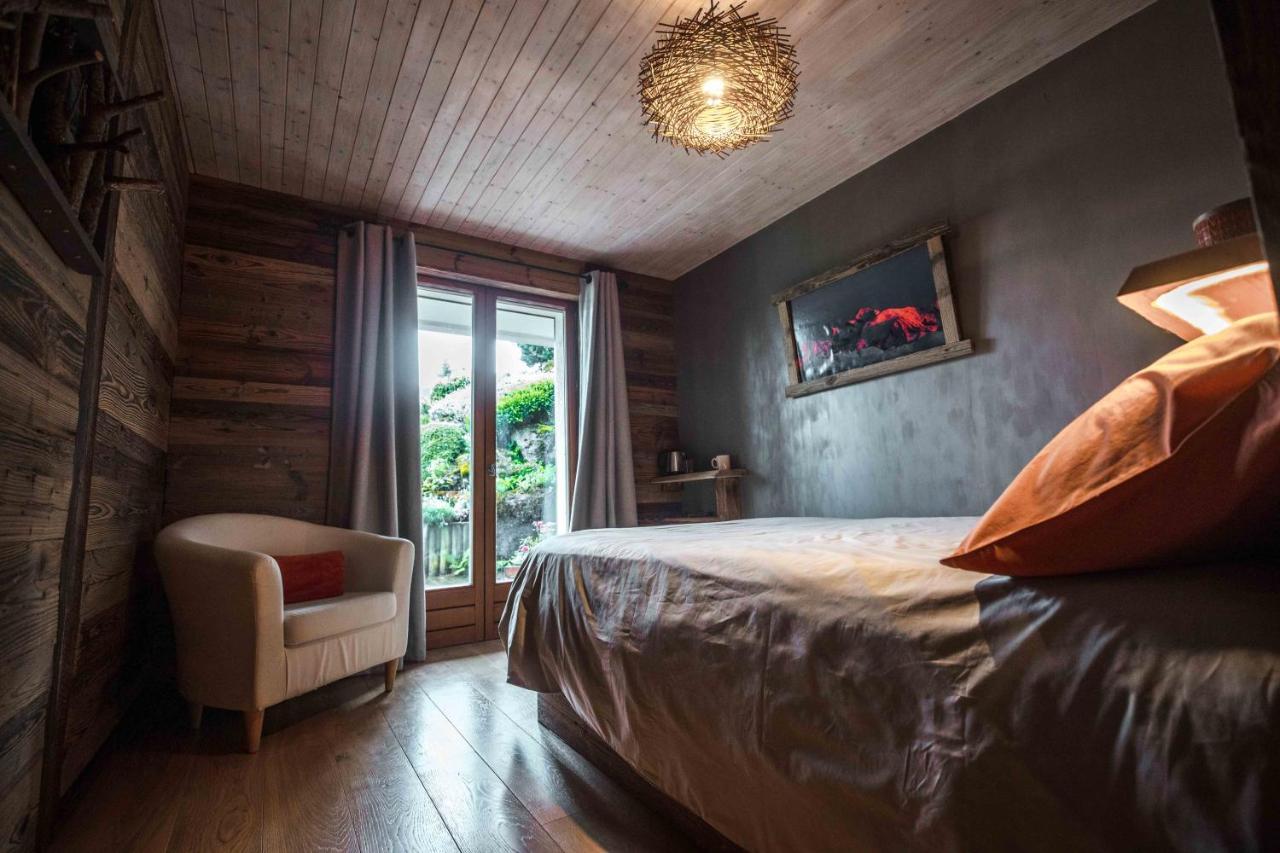 Chambres En Chalet Petit Dejeuner Inclus La Cote d'Arbroz Zewnętrze zdjęcie