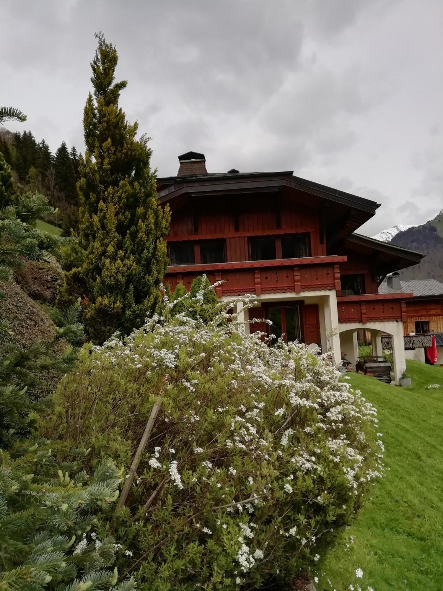 Chambres En Chalet Petit Dejeuner Inclus La Cote d'Arbroz Zewnętrze zdjęcie