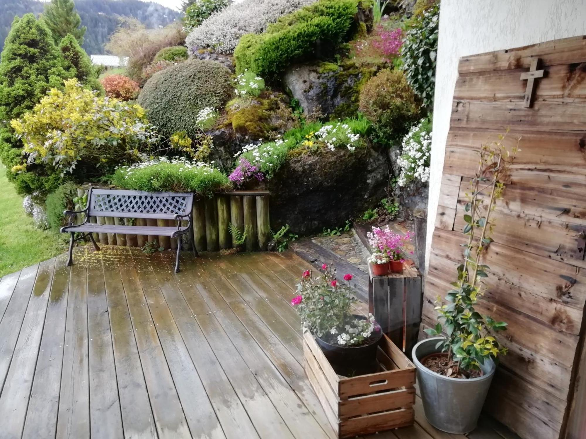 Chambres En Chalet Petit Dejeuner Inclus La Cote d'Arbroz Zewnętrze zdjęcie
